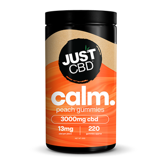 Just CBD 3000 MG Calm Peach Rings