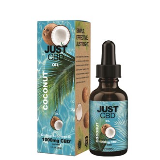 Just CBD 1000 MG Coconut Oil Tincture