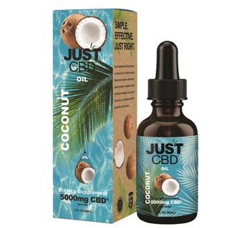 Just CBD 5000 MG Coconut Oil Tincture