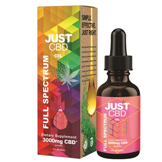 Just CBD 3000 MG Full Spectrum Tincture