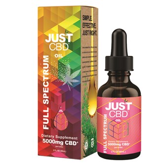 Just CBD 5000 MG Full Spectrum Tincture