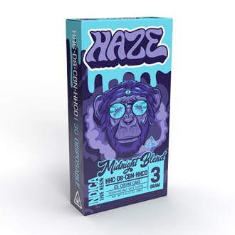 Haze 3 ML Indica Midnight Blend Disposable