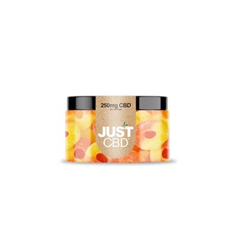 Just CBD 250 MG Peach Rings Gummies