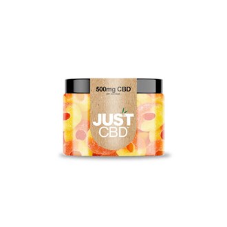 Just CBD 500 MG Peach Rings Gummies