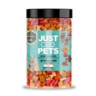 Just CBD 100 MG Mixed Flavors Cat Treats