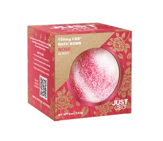 Just CBD Rose Bath Bomb