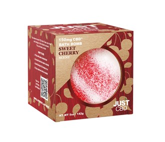 Just CBD Sweet Cherry Bath Bomb