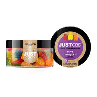 Just CBD 250 MG Bear Gummies