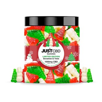 Just CBD 1000 MG Christmas Trees & Snowmen